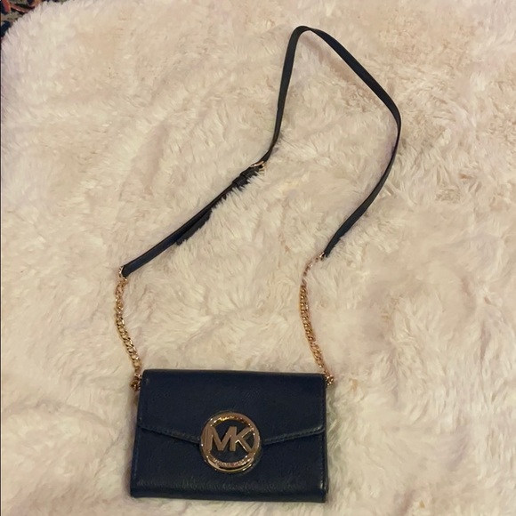 NWOT MICHAEL KORS NAVY BLUE PURSE - Picture 3 of 13
